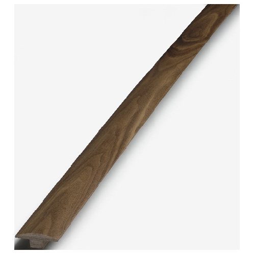 Moulure en T, noyer noir, 78", bois naturel