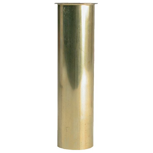 Sink Tailpiece - Brass - Flanged - 1 1/2" x 8"