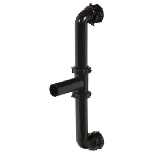 ABS double waste outlet