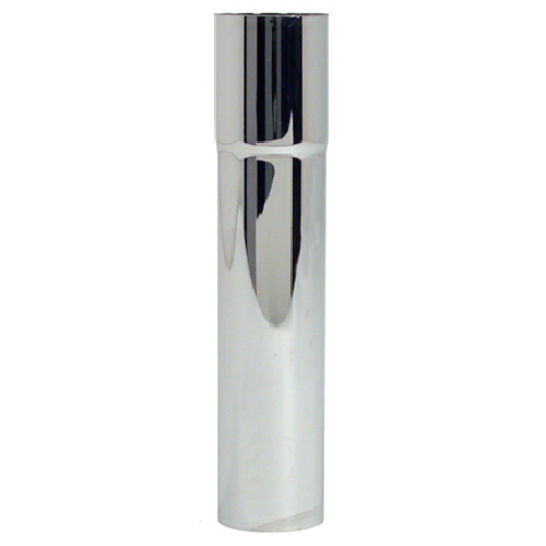 Tube de rallonge à souder, 1 1/4" x 6", chrome