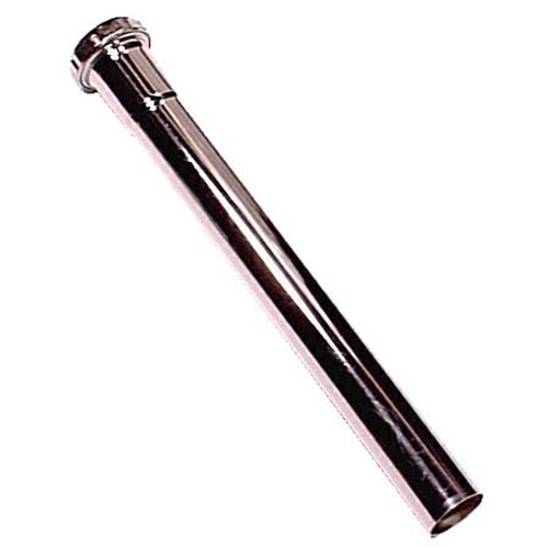 Tube de rallonge, 1 1/4" x 12", chrome