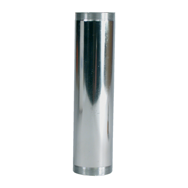 Tube Extension - Threaded - 1 1/2" x 6" - Chrome