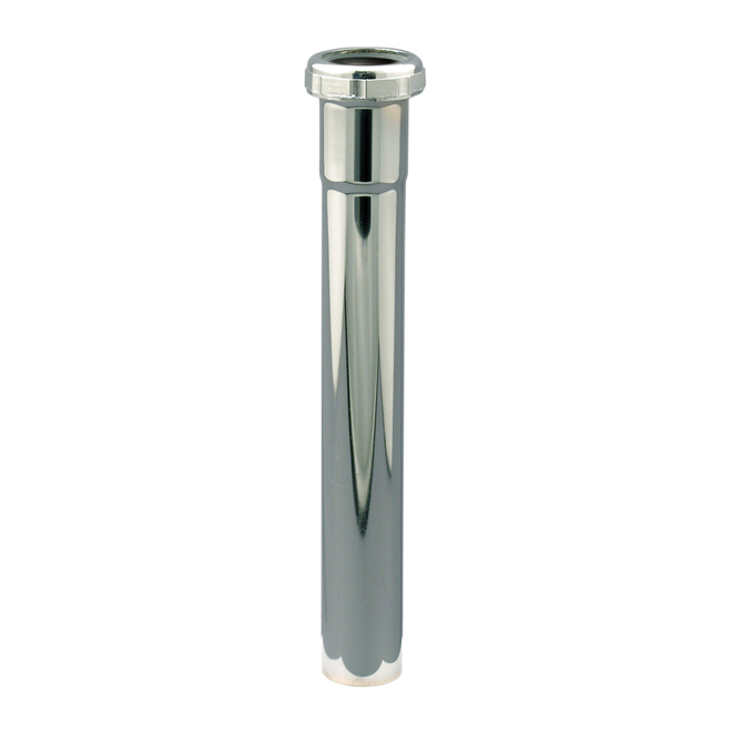 Tube de rallonge, 1 1/4" x 12", chrome