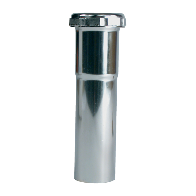 Tube Extension - 1 1/2" x 6" - Chrome