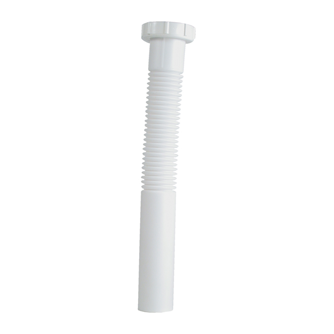 Tube Extension - FLEX'N FIX - Plastic - 1 1/2" x 12" - White