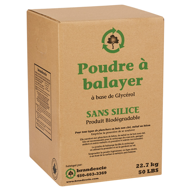 Poudre à balayer, 22,7 kg