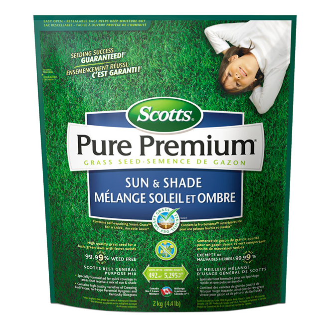 Semence à gazon «Soleil et Ombre» 2 kg