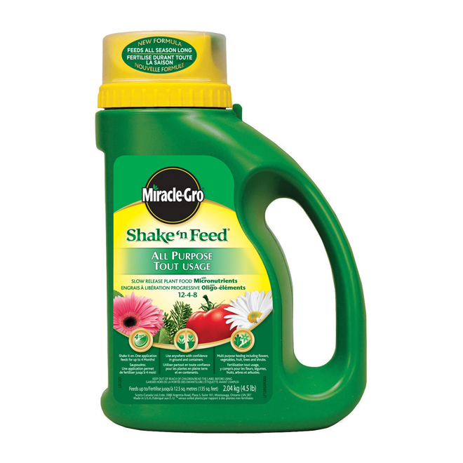 Plant fertilizer 12-4-8