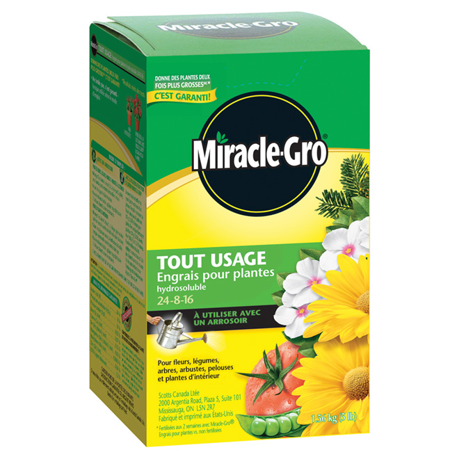 Engrais pour plantes tout usage Miracle-Gro, 1,36 kg