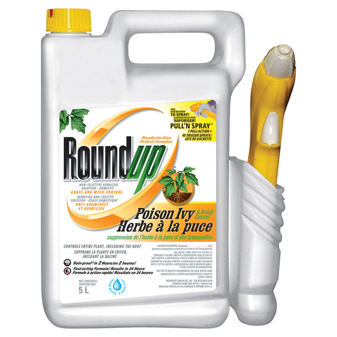 Herbicide - "Roundup" Poison Ivy and Brush - 5 L