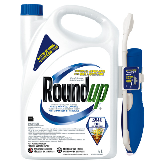 Ready-to-Use Weed and Grass Killer with Wand - 5 L