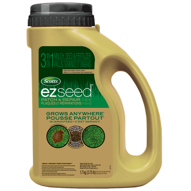 Semence à gazon 3 en 1, 1,7 kg