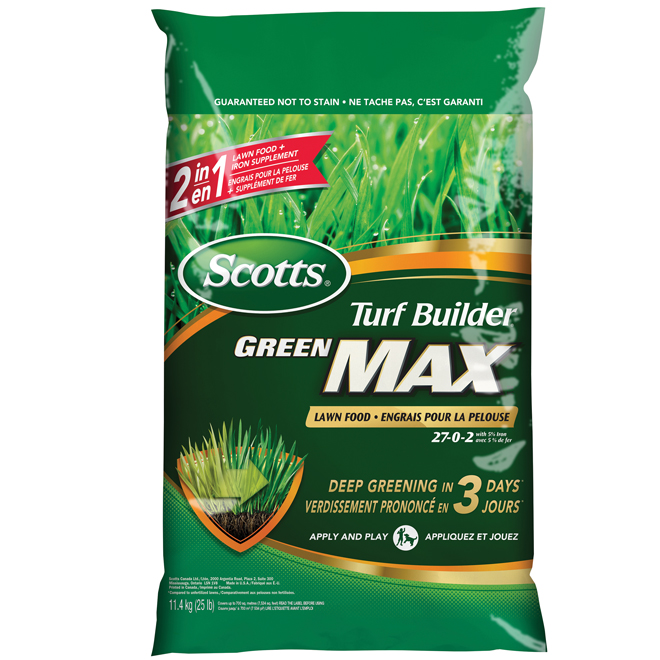 Engrais à gazon 27-0-2 Turf Buiilder, 11,4 kg