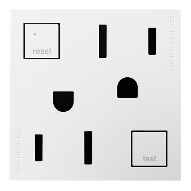 Tamper-Resistant GFCI Outlet