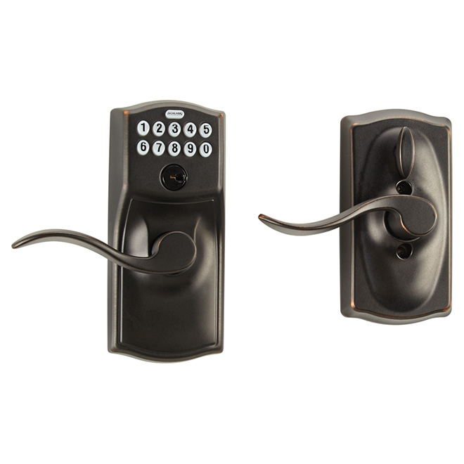 Entrance lever with Keypad Lock