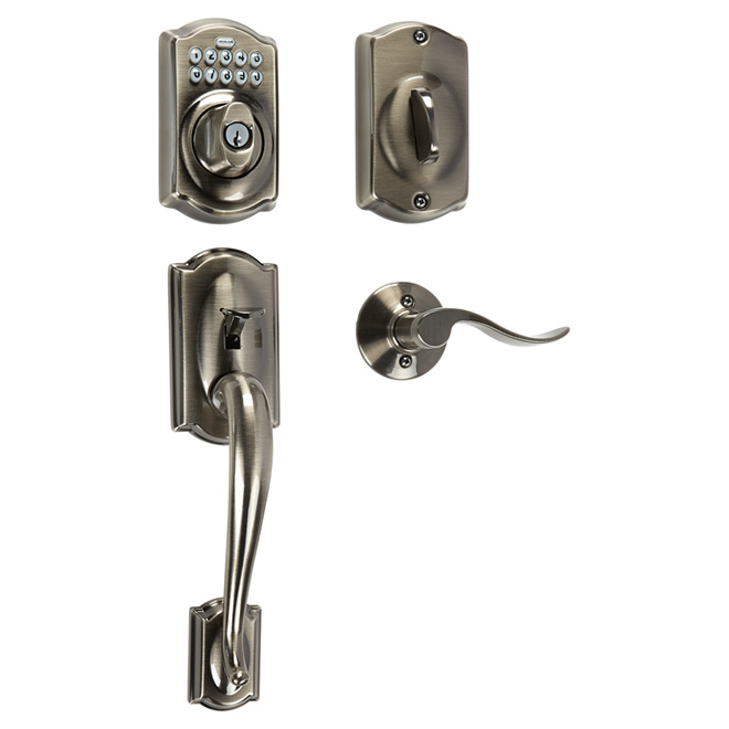 "Camelot/Accent" Electronic Gripset - Antique Pewter