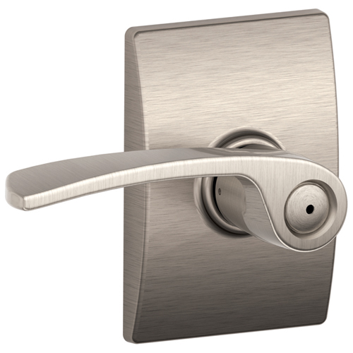 "Century/Merano" Privacy Lever - Satin Nickel