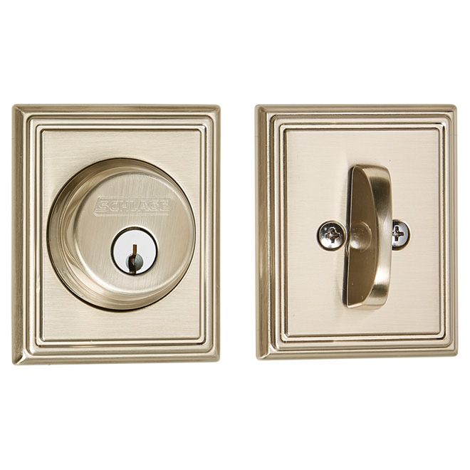 Addison Deadbolt Lock with Key and Lever