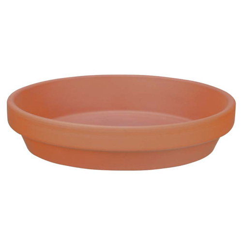 Soucoupe standard 8,8 po en terre cuite