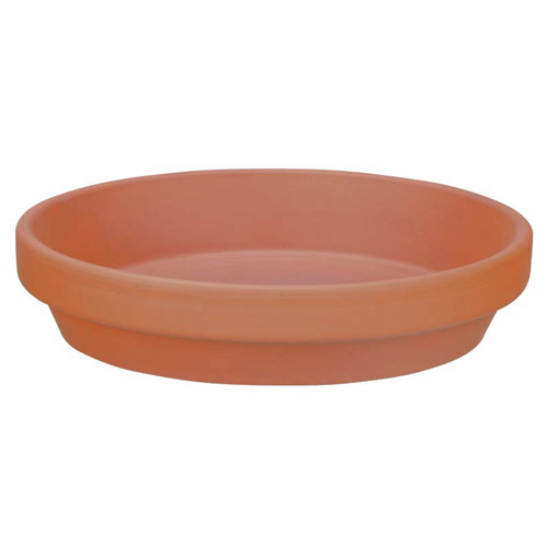 Soucoupe standard 15 po en terre cuite
