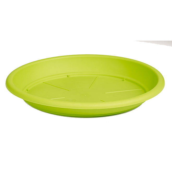 Plastic Plant Saucer 12" - Lime