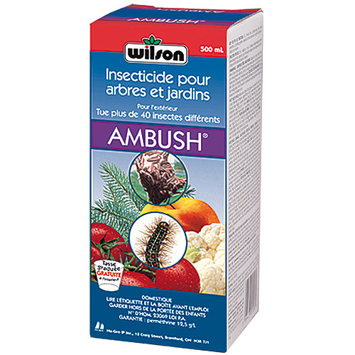 Insecticide arbres et jardins «Ambush»