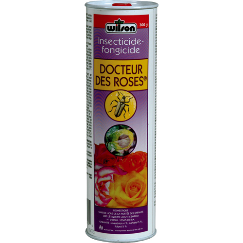 Insecticide en poudre pour rosiers et fleurs
