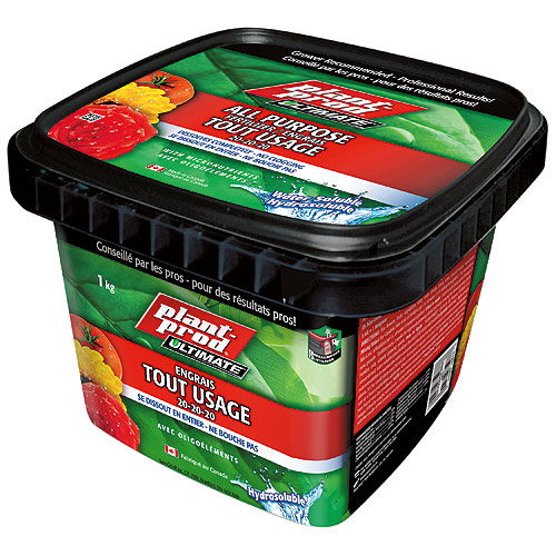 Engrais soluble tout usage 20-20-20