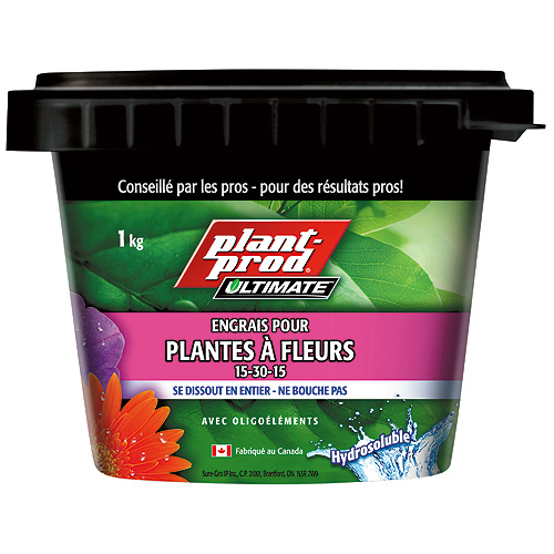 Engrais soluble pour fleurs 15-30-15
