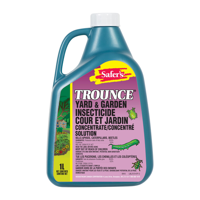 Insecticide en solution concentrée pour cours et jardin