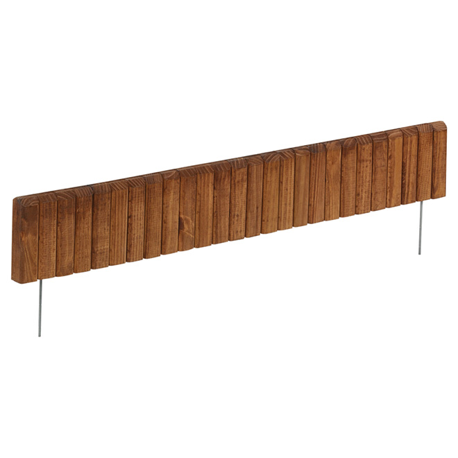 Edging - 3 ft Wooden Lawn Edging