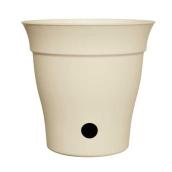 Pot et soucoupe interne «Contempra» Creme