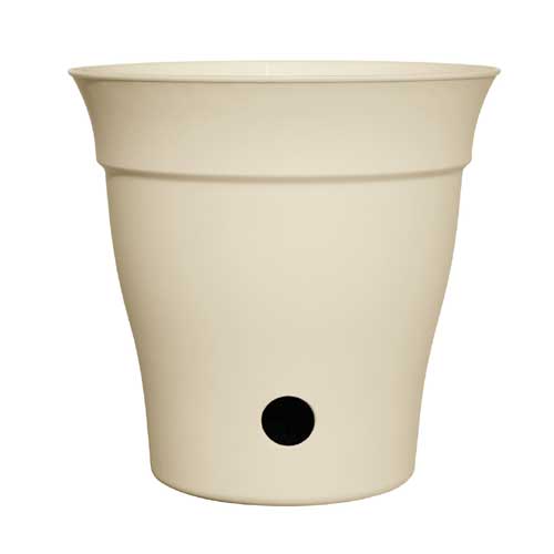 Pot et soucoupe interne «Contempra» Creme