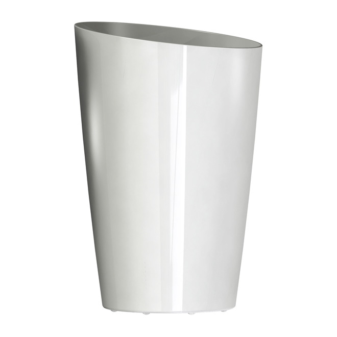 "Mirage" Elongated Planter - White