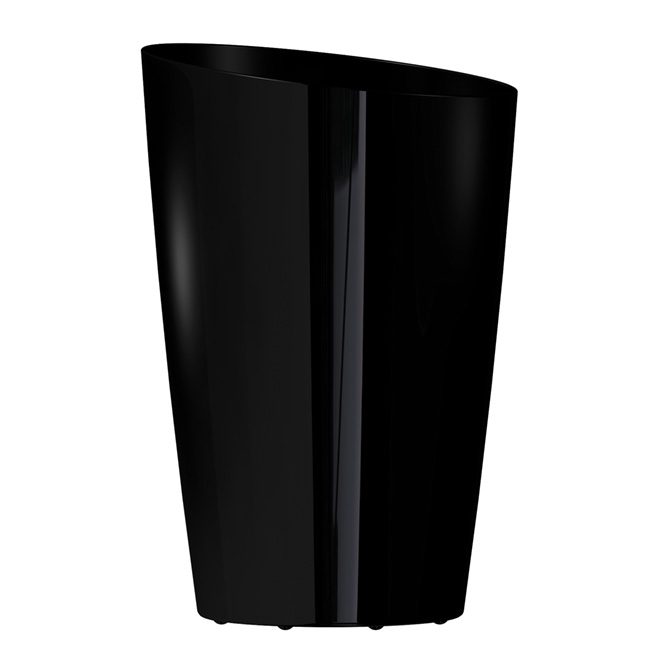Jardinière allongée «Mirage» Noir