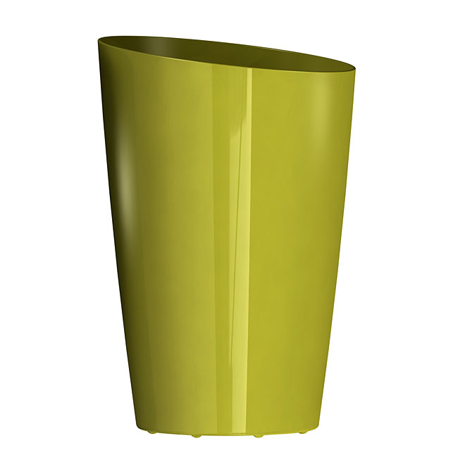 Jardinière allongée «Mirage» Avocat lustré