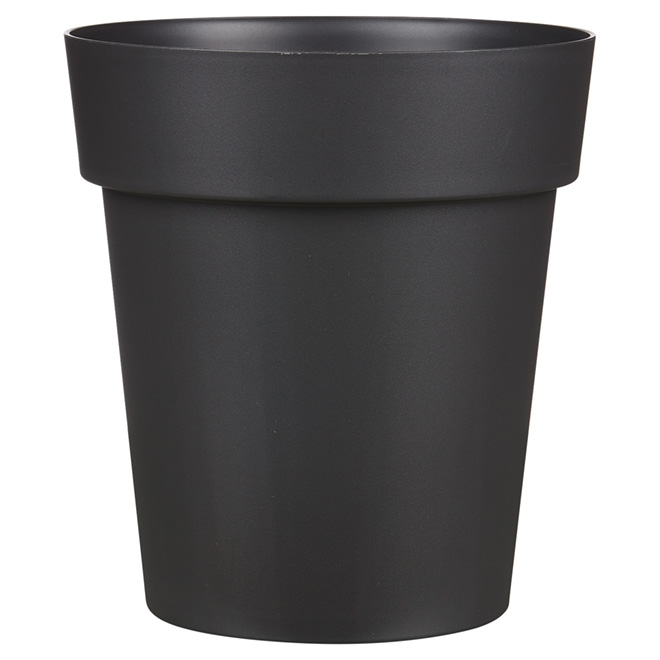 "Viva" Plastic Planter - 13" x 14.5" - Slate
