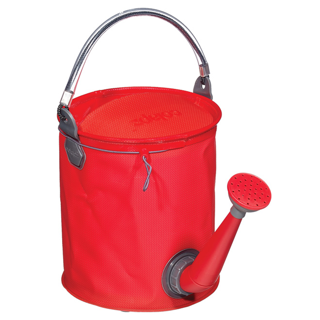 Arrosoir et seau 2 en 1 de 7 l, rouge