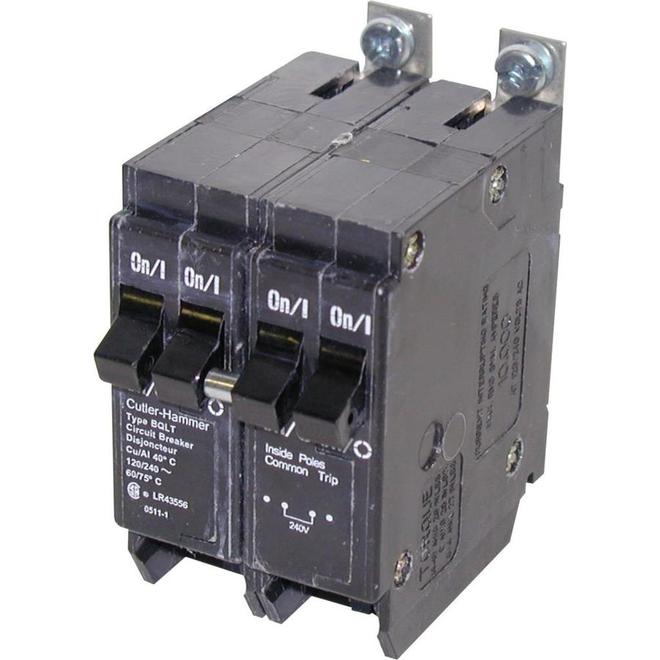 Disjoncteur BQL 120 VAC 120/240 VAC 120 VAC 15-15-15 A
