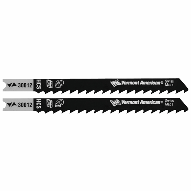 Lame de scie sauteuse, acier au carbone, 3 5/8 po, pqt de 2