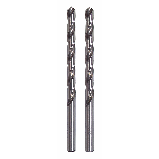 Foret fractionné standard en acier rapide, 1/16 po, pqt de 2