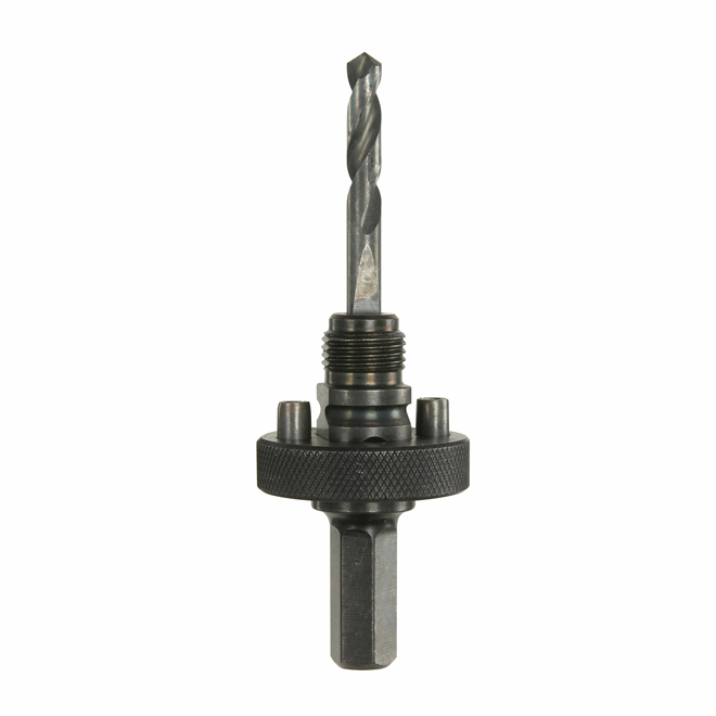 Mandrin pour scie emporte-pièce bimétallique, 1 1/4 - 6 po