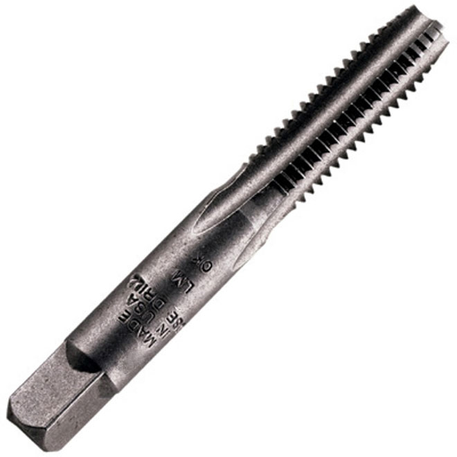 Taraud fractionné en acier au carbone, 1/4'' - 20 NF