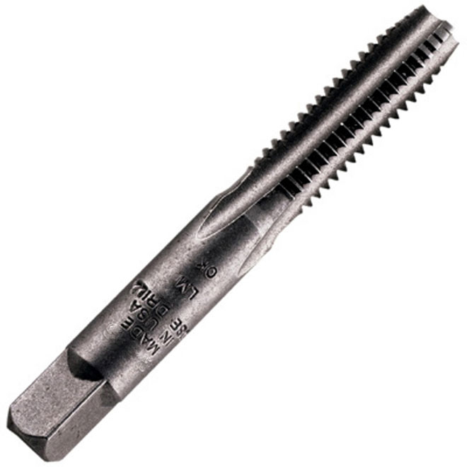 Taraud fractionné en acier au carbone, 5/16'' - 18 NF