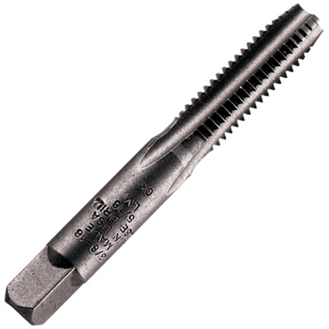 Taraud fractionné en acier au carbone, 3/8'' - 16 NF