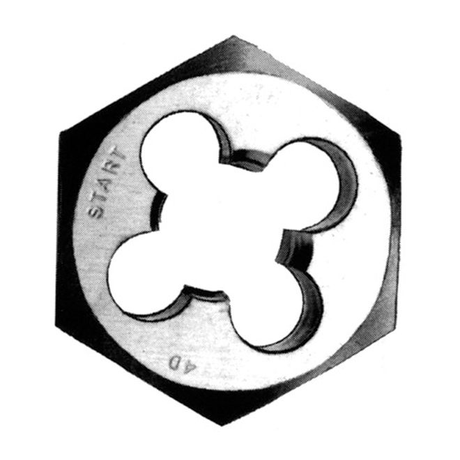 Filière hexagonale 3/8-po