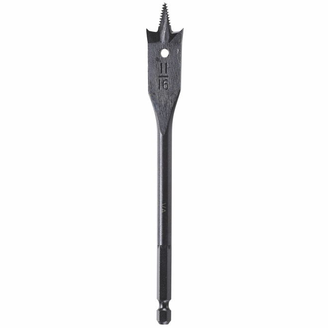 Foret plat de longueur standard « Black Max(MC) », 11/16 po