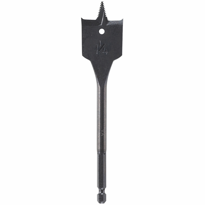 Foret plat de longueur standard « Black Max(MC) », 1 1/14 po