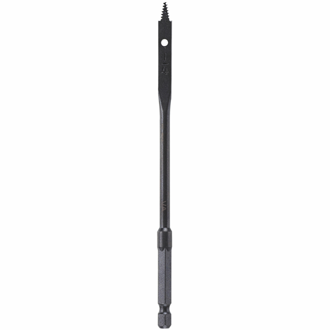 "Black Max(TM)" Standard Length Spade Bit - 1/4"