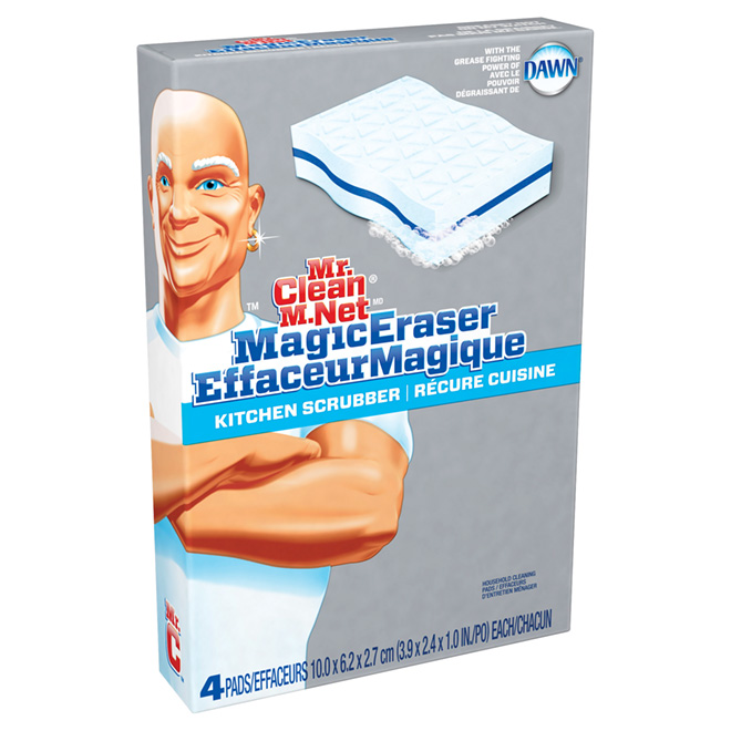 Set of 4 Kitchen Scrubber Magic Erasers